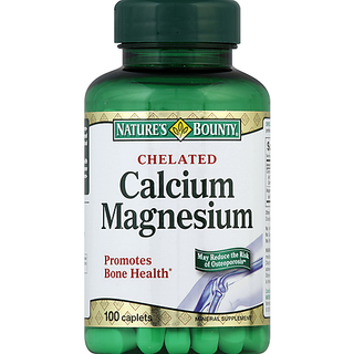 Nature's Bounty Calcium Magnesium, Chelated, Caplets