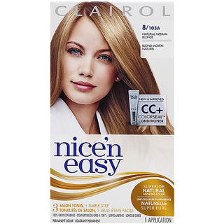 Nice N Easy Clairol 'N Permanent Hair Color 8 Natural Medium Blonde 1 Kit