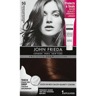 Precision Foam Colour John Frieda Col 5G Brilliant Brunette Medium Golden Brown