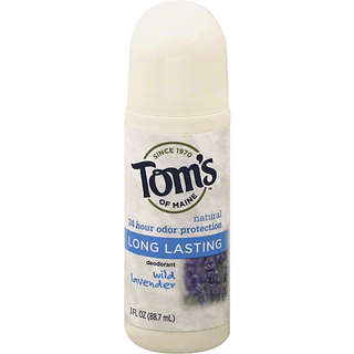 Tom's of Maine Deodorant, Long Lasting, Wild Lavender