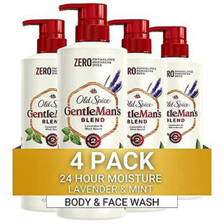 Old Spice GentleMan's Blend Body Wash Lavender And Mint