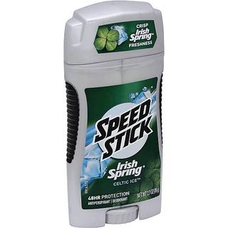 Speed Stick Irish Spring Antiperspirant Deodorant Celtic Ice