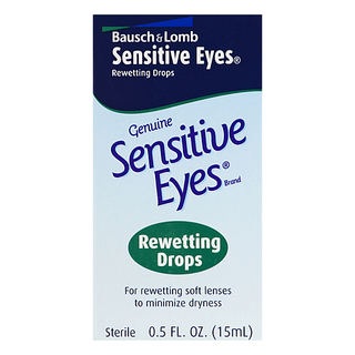 Bausch + Lomb Rewetting Drops, Sensitive Eyes