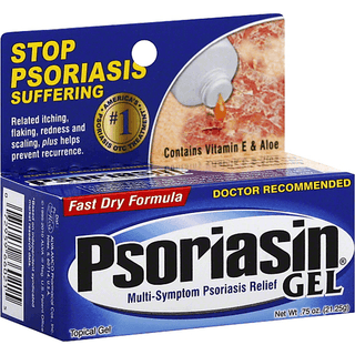 Psoriasin Psoriasis Relief Gel, Multi-Symptom, Topical Gel