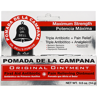 Del Dr Bell First Aid Antibiotic + Pain Relieving Ointment 0.5 Oz