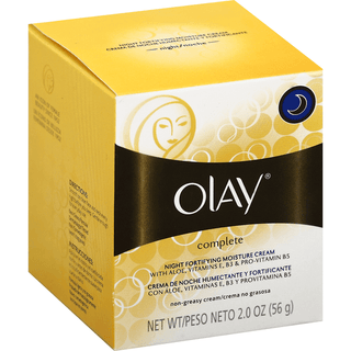 Olay Complete Night Fortifying Moisture Cream 2 Oz. Box