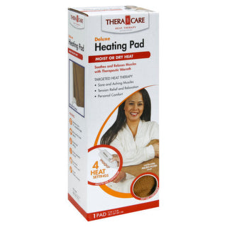 Thera Care Heating Pad, Moist Or Dry Heat, Deluxe