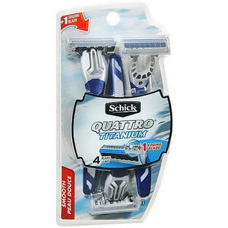 Schick Quattro Titanium Disposable Razor