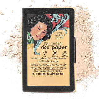 Palladio Rice Paper Tissues Face Blotting Sheets