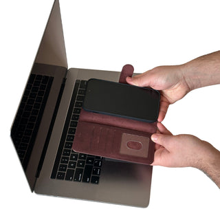 Vegas Premium Leather iPhone 15 Wallet Case with MagSafe | Detachable RFID Blocking Luxury Wallet
