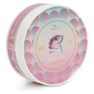 Noble Otter Soap Co. Neon Sun Shaving Collection
