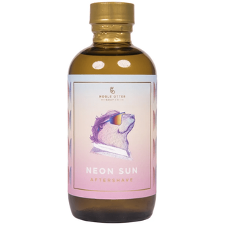Noble Otter Soap Co. Neon Sun Shaving Collection