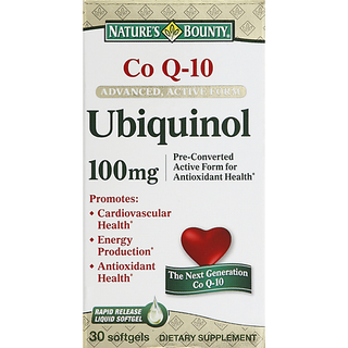 Nature's Bounty Ubiquinol, 100 Mg, Rapid Release Liquid Softgel