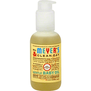 Mrs. Meyer's Baby Clean Day Baby Oil, Gentle, Baby Blossom Scent
