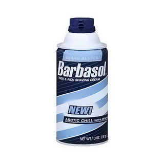 Barbasol Thick & Rich Shaving Cream Arctic Chill With Menthol