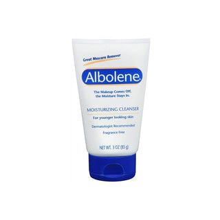 Albolene Moisturizing Cleanser, White, 3 Ounce