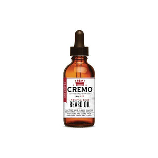 Cremo Unscented Revitalizing Beard Oil Moisturizing & Softening 1 Oz