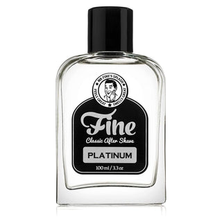 Fine Platinum Classic Aftershave Lotion - Dopobarba Lozione 3.3 oz