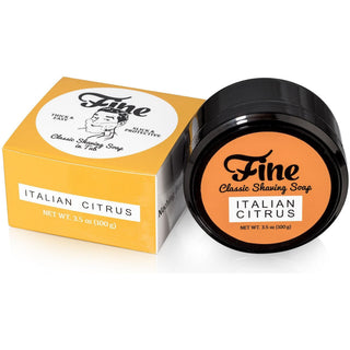 Fine Classic Shaving Soap Italian Citrus 3.5oz