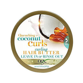 OGX Quenching + Coconut Curls Curling Leave In Hair Butter - 4oz
