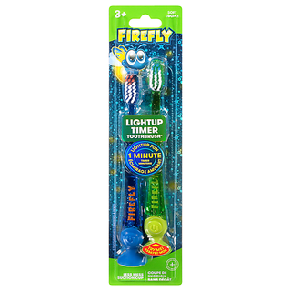 Firefly Kids Lightup Timer Toothbrush, Soft