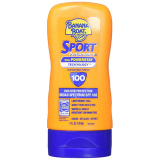 Banana Boat Sport Performance Sunscreen Lotion – SPF 100 (4 oz)