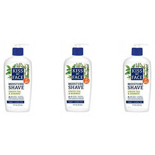 Kiss My Face Moisture Shaving Cream, Green Tea & Bamboo