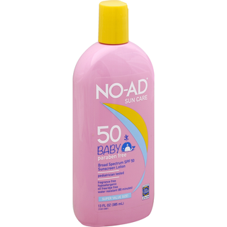 No-Ad Sun Care Sunscreen Lotion, Broad Spectrum SPF 50, Super Value Size, Ba