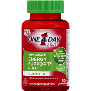 One A Day VitaCraves Energy Support Multi Gummies Cola Lime Flavor