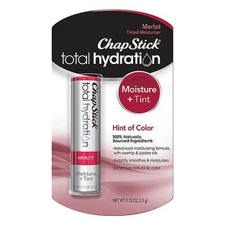 ChapStick Total Hydration Tinted Moisturizer Lip Balm Tube Merlot
