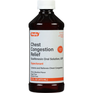 Rugby® Chest Congestion Relief – Guaifenesin Oral Solution (16 Oz)