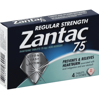 Zantac 75 Acid Reducer, Mg, Regular Strength, Tablets