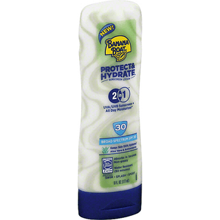 Banana Boat Protect & Hydrate Sunscreen Lotion 2 In 1 SPF 30
