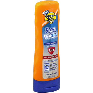 Banana Boat Sport Performance CoolZone Broad Spectrum SPF 50 Sunscreen Lotion 6 Fl. Oz. Bottle
