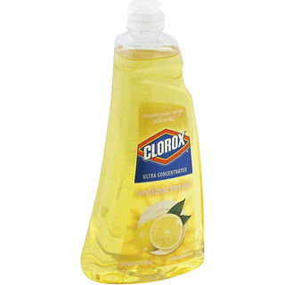 Clorox Dishwashing Liquid/Hand Soap, Lemon, Antibacterial, Ultra Concentrated
