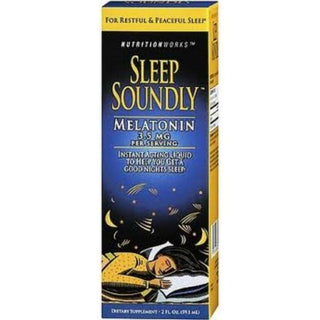 Sleep Soundly NutritionWorks - Melatonin Liquid 3.5 Mg. - 2 Oz