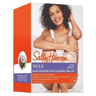 Sally Hansen Extra Strength All-Over Body Wax Hair Removal Kit