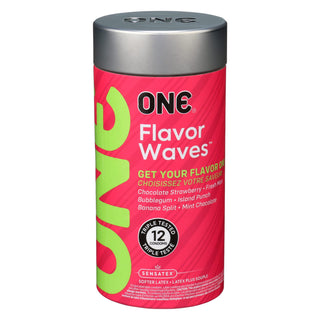 ONE® Condoms Flavor Waves 12pk