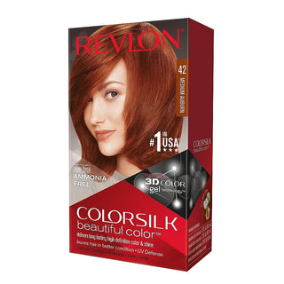 Colorsilk Revlon Beautiful Permanent Hair 42 Medium Auburn