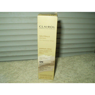 Clairol Professional 5n Lightest Neutral Brown Hair Color 2oz For Resistant Grays Miss 85n