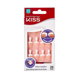Kiss Everlasting French Real Short Length Nail Kit