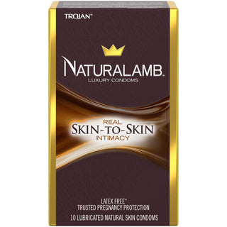 Trojan Naturalamb Condoms, Luxury, Lubricated