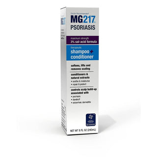 Mg 217 Psoriasis Scalp Solutions, Shampoo + Conditioner, 8 Oz