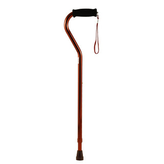 Nova Cane With Offset Handle - Bronze