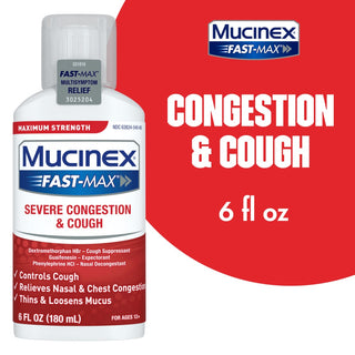 Mucinex® Fast-Max® Maximum Strength Severe Congestion & Cough (6 Fl Oz)