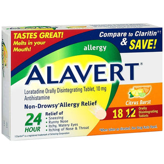 Alavert Citrus Burst Non-Drowsy Antihistamine Tablets
