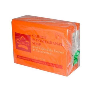 , (Nubian Heritage) Nubian Bar Soap Carrot And Pomegranate 5 Oz