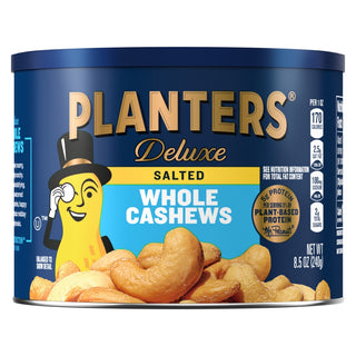 Planters Deluxe Salted Whole Cashews - 8.5 Ounce