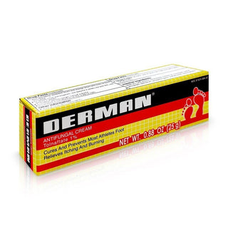Derman Antifungal Foot Cream, 1.76 Oz
