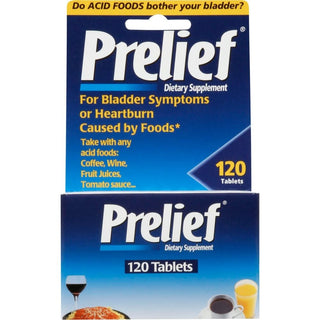 Prelief Dietary Supplement Acid Relief Tablets 120